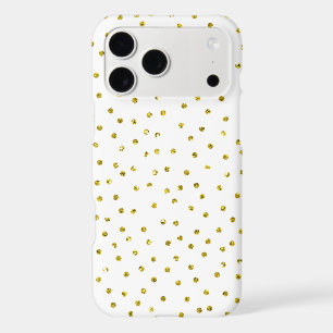 Glitter Gold confetti, changeable background colou