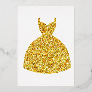 Glitter Gold Dress