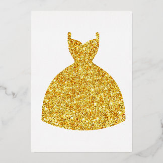 Glitter Gold Dress
