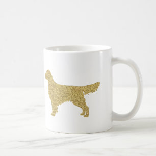 Glitter Golden Retriever Mug