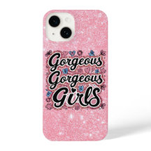 Glitter gorgeous girls doodle