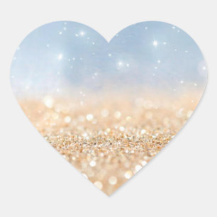 Glitter Heart Sticker