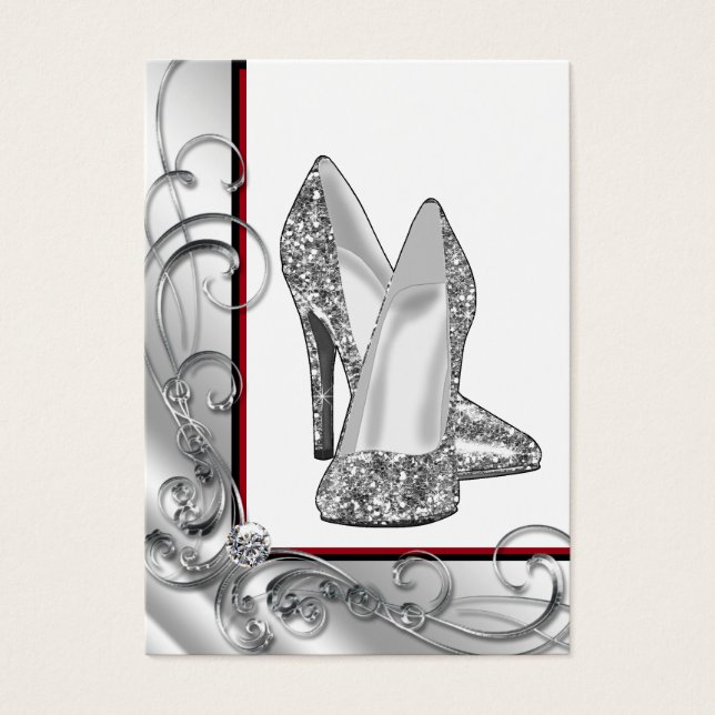 Glitter High Heel Shoe (Front)