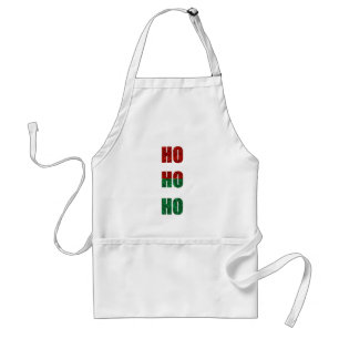 glitter ho ho ho standard apron