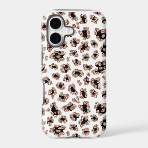 Glitter Leopard print phone case