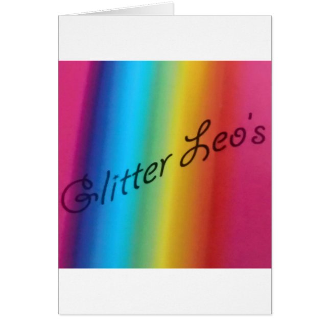 Glitter Leo's (Front)