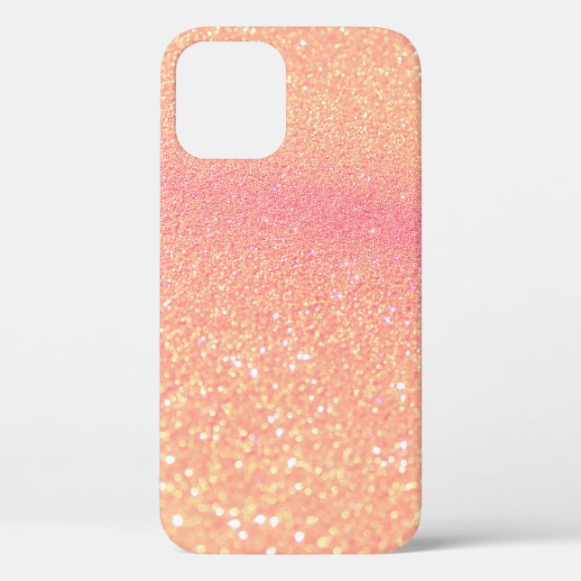 Glitter  lights on black background. Out-of-focus Case-Mate iPhone Case (Back)