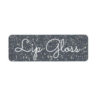 Glitter Lipgloss Label Return Address Label