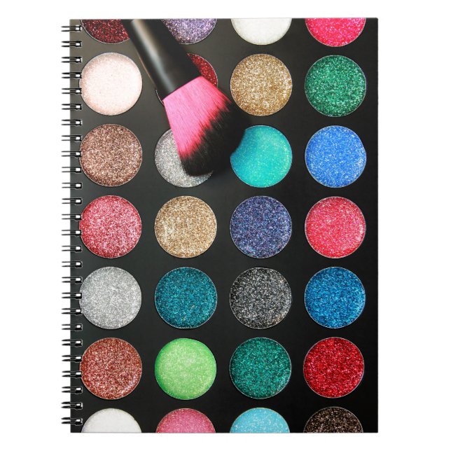 Glitter Makeup Notebook (Front)