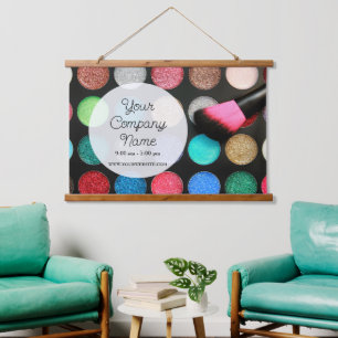 Glitter Makeup Palette Hanging Tapestry