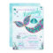 Glitter Mermaid Invitation, Under the Sea Party,
