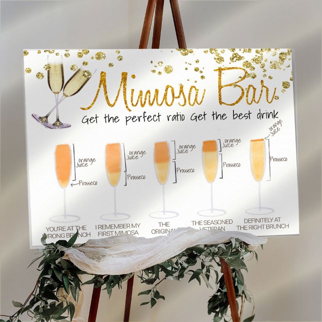 Glitter Mimosa Bar Bridal brunch Sign (Creator Uploaded)