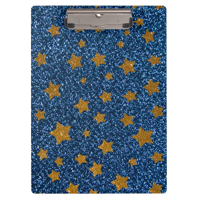 Glitter night sky clipboard (Front)