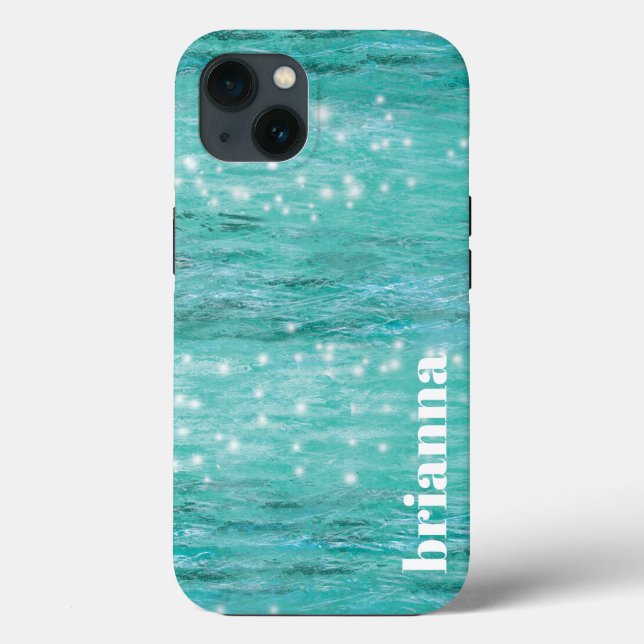 Glitter Ocean Case-Mate iPhone Case (Back)