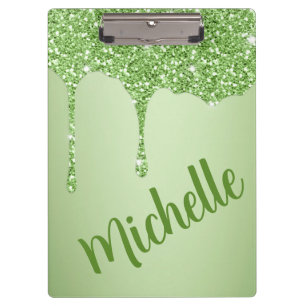 Glitter Paint Drip  Clipboard