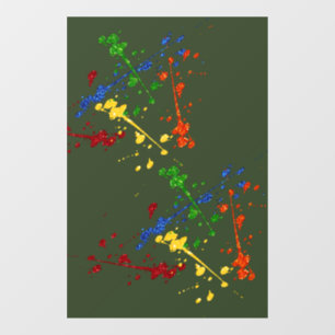 Glitter Paintball Party Paint Splatter