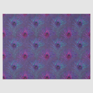 Glitter Peacock Feather Series Design 13 Tissue Paper
