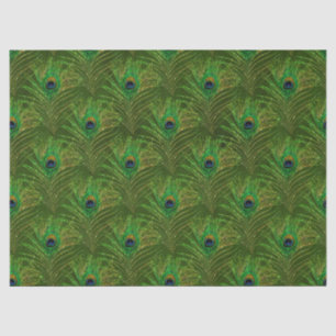 Glitter Peacock Feather Series Design 3 Tissue Paper