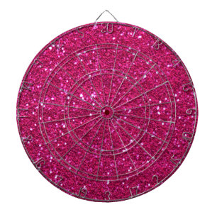 Glitter pink Dartboard