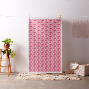glitter pink heart vibrant romantic wallpaper fabric