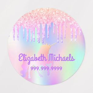 Glitter pink magical unicorn rainbow clothing