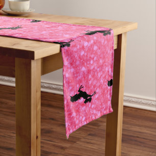 Glitter Pink Pastel Unicorn Party theme Long Table Runner
