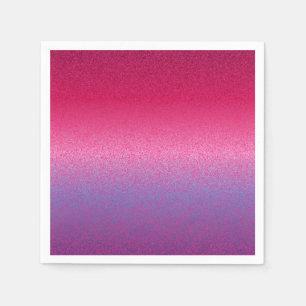 Glitter, Pink-Purple-PAPER NAPKINS