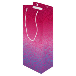 Glitter-Pink-Purple-WINE GIFT BAG