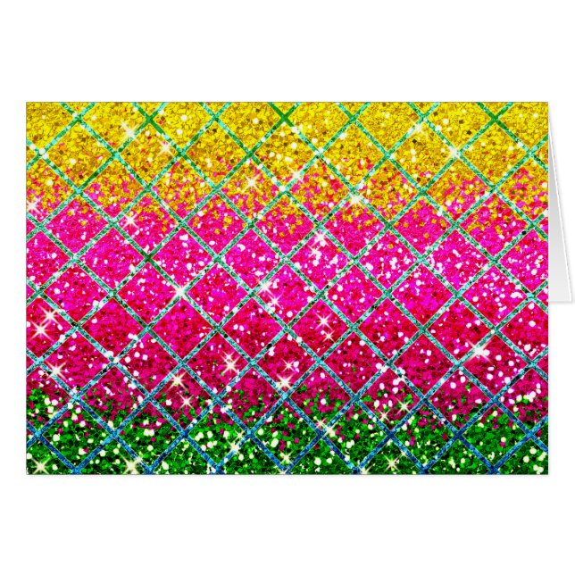 Glitter Pink Snakeskin (Front Horizontal)