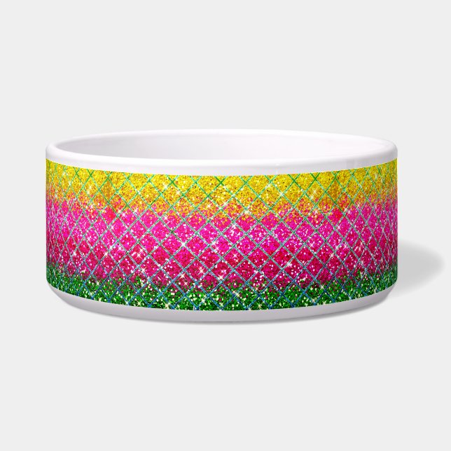 Glitter Pink Snakeskin (Front)