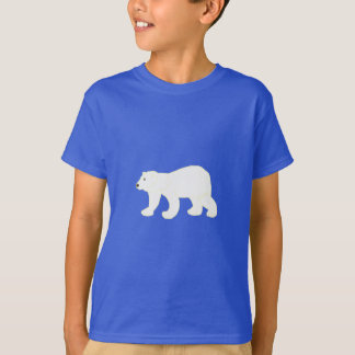 Glitter Polar Bear Graphic T-Shirts