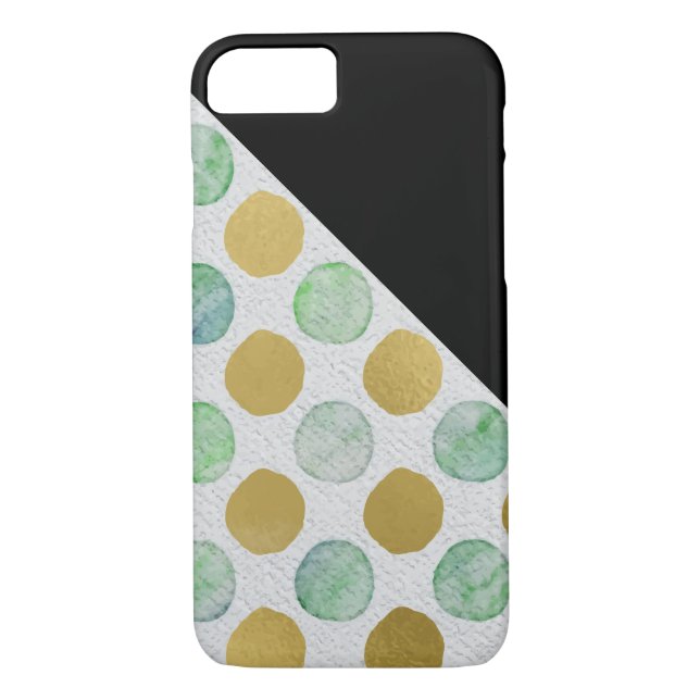 Glitter Polka Dot Pattern Case-Mate iPhone Case (Back)