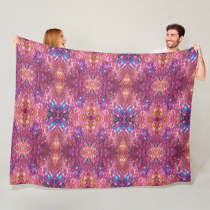 Glitter Popular Opal Holographic Collection Fleece Blanket
