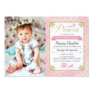 princess birthday invitations zazzle com au