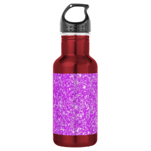 Glitter Purple 532 Ml Water Bottle