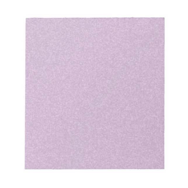 Glitter - Purple Notepad (Front)