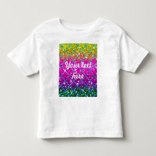 Glitter Purple Snakeskin Toddler T-Shirt