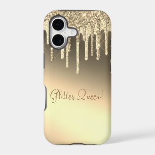 Glitter Queen Gold Sparkle Bling Glam