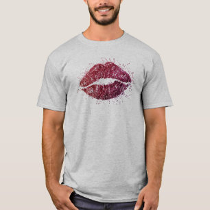 Glitter Red Lips T-Shirt