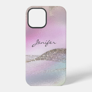 Glitter rose gold holographic abstract Case-Mate i iPhone 12 Pro Case