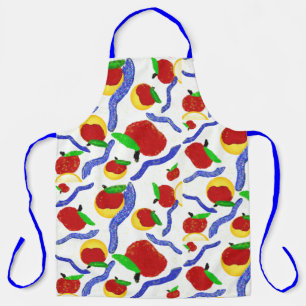 Glitter Rosh Hashanah shofar apples and honey Apron