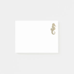 Glitter Seahorse Post-it Notes