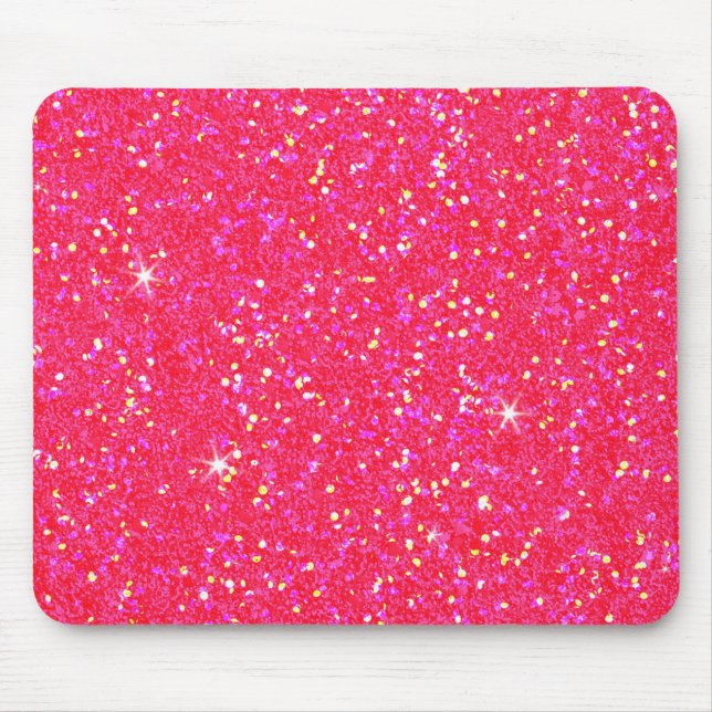 Glitter Shiny Sparkley Mouse Pad (Front)