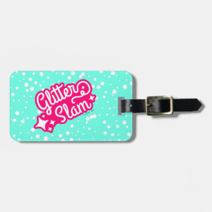 Glitter Slam Luggage Tag