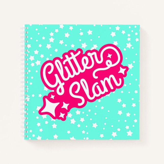 Glitter Slam Notebook (Front)