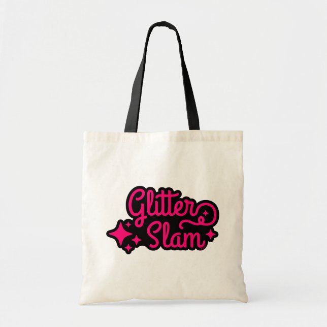 Glitter Slam Tote Bag (Front)