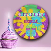 Glitter Slime Colourful Birthday Party