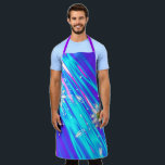 Glitter snowflakes apron<br><div class="desc">Have a girly,  joyful holiday season with these happy snowflakes. Snow Dance,  Shari Pedowitz,  2024,  digital art,  artistshari.com. Shari Pedowitz Artistic Empire LLC. All rights reserved.</div>