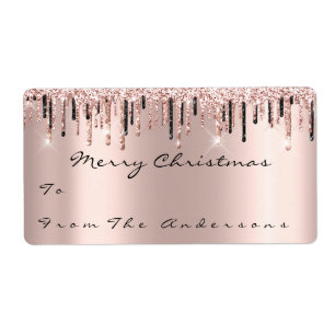 Glitter Spark Rose Gold Holidays Christmas Season1