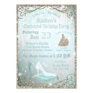 Glass Slipper Invitations 10